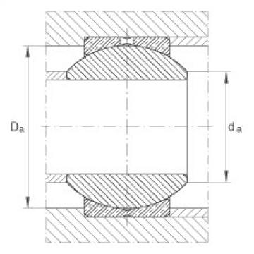 Radial spherical plain bearings - GE14-PB