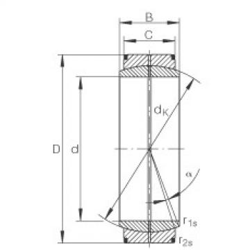 Radial spherical plain bearings - GE1000-DO