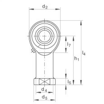 Rod ends - GIKR25-PB