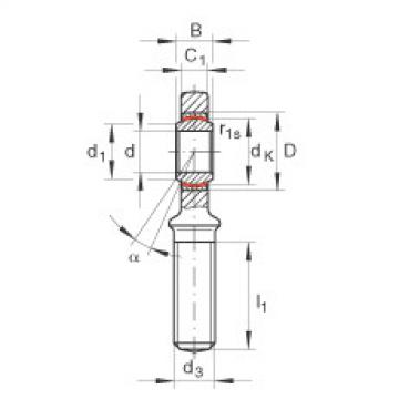 Rod ends - GAL25-UK