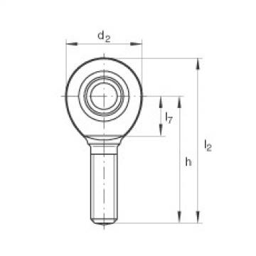 Rod ends - GAL10-UK