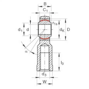 Rod ends - GIKL10-PW