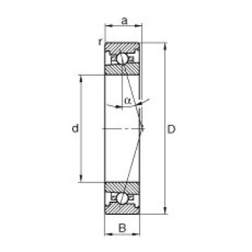 Spindle bearings - HS7008-C-T-P4S