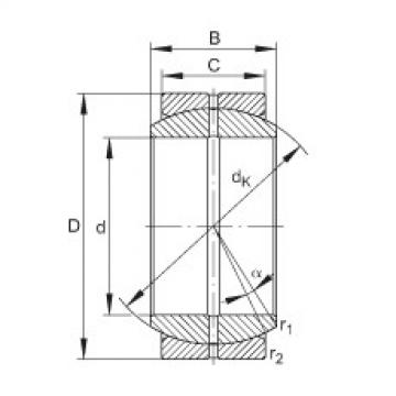 Radial spherical plain bearings - GE100-DO