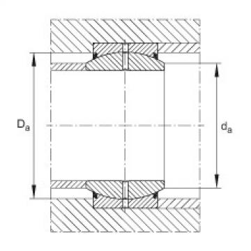 Radial spherical plain bearings - GE100-DO