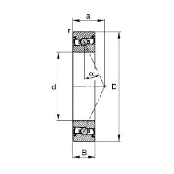 Spindle bearings - HCS71922-E-T-P4S