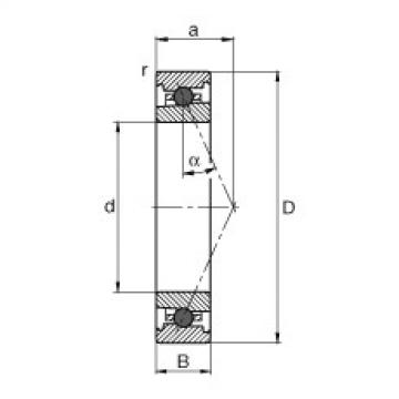 Spindle bearings - HC7001-E-T-P4S