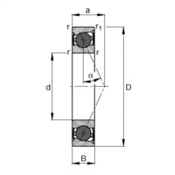 Spindle bearings - HCB7012-E-2RSD-T-P4S