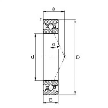 Spindle bearings - HS7002-E-T-P4S