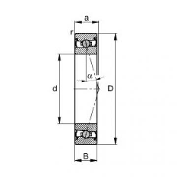 Spindle bearings - HCS71903-C-T-P4S