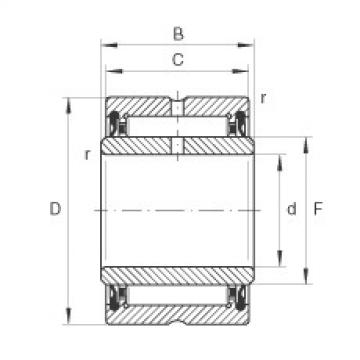 Needle roller bearings - NA4905-2RSR-XL