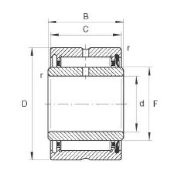 Needle roller bearings - NA4910-RSR-XL