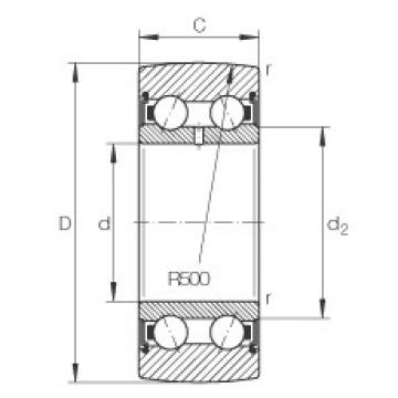 Track rollers - LR5002-2RS