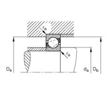 Angular contact ball bearings - 7006-B-XL-TVP