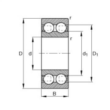 Deep groove ball bearings - 4202-B-TVH