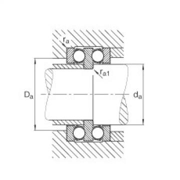 Axial deep groove ball bearings - 52212