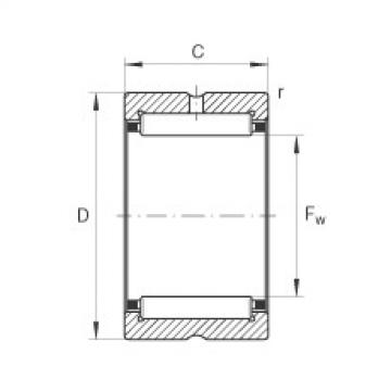 Needle roller bearings - NK100/36-XL