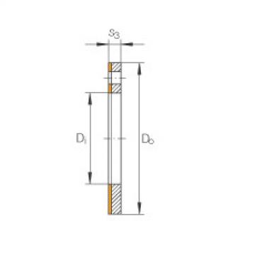 Thrust washers - EGW12-E40-B