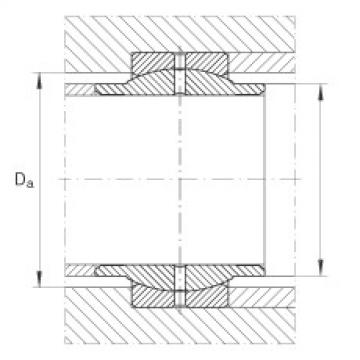 Radial spherical plain bearings - GE110-LO