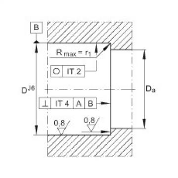 Axial angular contact ball bearings - 7602020-TVP