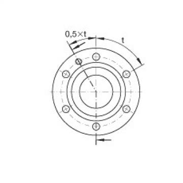 Axial angular contact ball bearings - ZKLF1560-2RS-PE