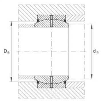 Radial spherical plain bearings - GE180-DO-2RS