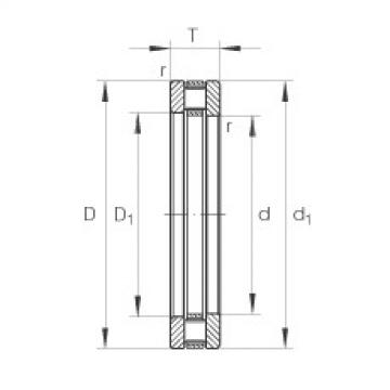 Axial cylindrical roller bearings - 81102-TV