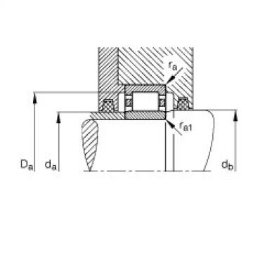 Cylindrical roller bearings - NU1005-XL-M1