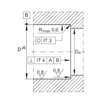 Needle roller/axial cylindrical roller bearings - ZARF1762-L-TV