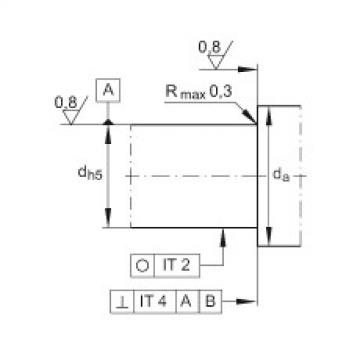 Needle roller/axial cylindrical roller bearings - ZARF1560-TV