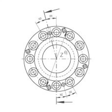 Needle roller/axial cylindrical roller bearings - ZARF1560-TV