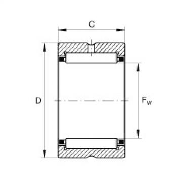 Needle roller bearings - NCS1616