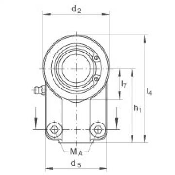 Hydraulic rod ends - GIHNRK16-LO