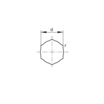 Self-aligning deep groove ball bearings - SK102-207-KRR-B-AH10