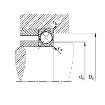 Four point contact bearings - QJ206-XL-MPA