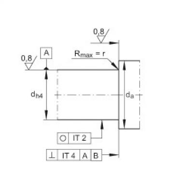 Axial angular contact ball bearings - ZKLF40100-2RS-2AP-XL