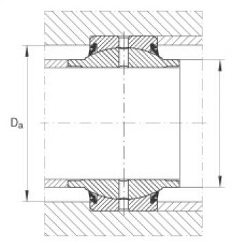 Radial spherical plain bearings - GE40-HO-2RS