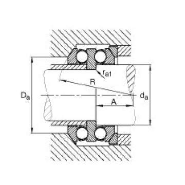 Axial deep groove ball bearings - 54206