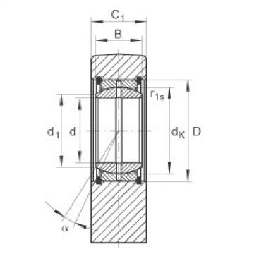 Hydraulic rod ends - GF80-DO