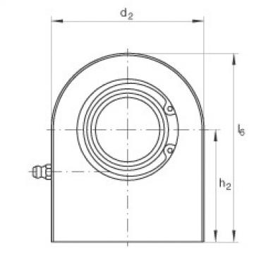 Hydraulic rod ends - GF20-DO