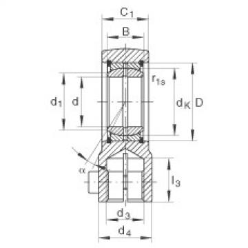 Hydraulic rod ends - GIHRK35-DO