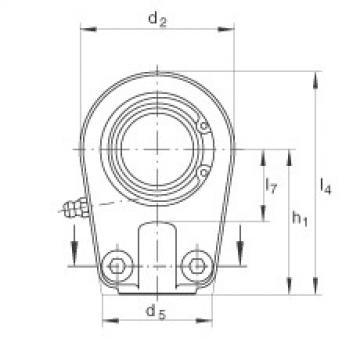 Hydraulic rod ends - GIHRK30-DO