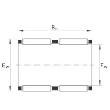 Needle roller and cage assemblies - K58X65X36-ZW