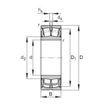 Sealed spherical roller bearings - WS22206-E1-XL-2RSR