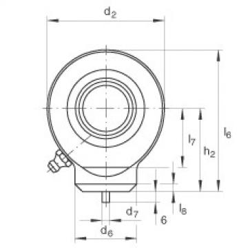 Hydraulic rod ends - GK40-DO