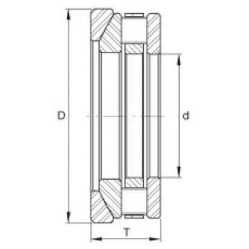 Axial cylindrical roller bearings - RTW605