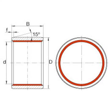 Cylindrical plain bushes - ZGB120X135X120