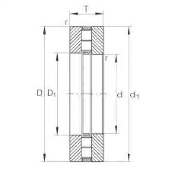 Axial cylindrical roller bearings - 89308-TV