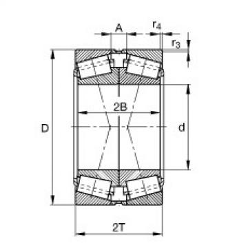 Tapered roller bearings - 30220-A-DF-A180-220