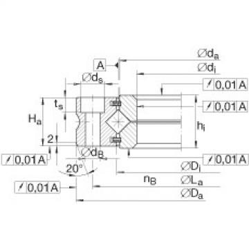 Crossed roller bearings - XV50